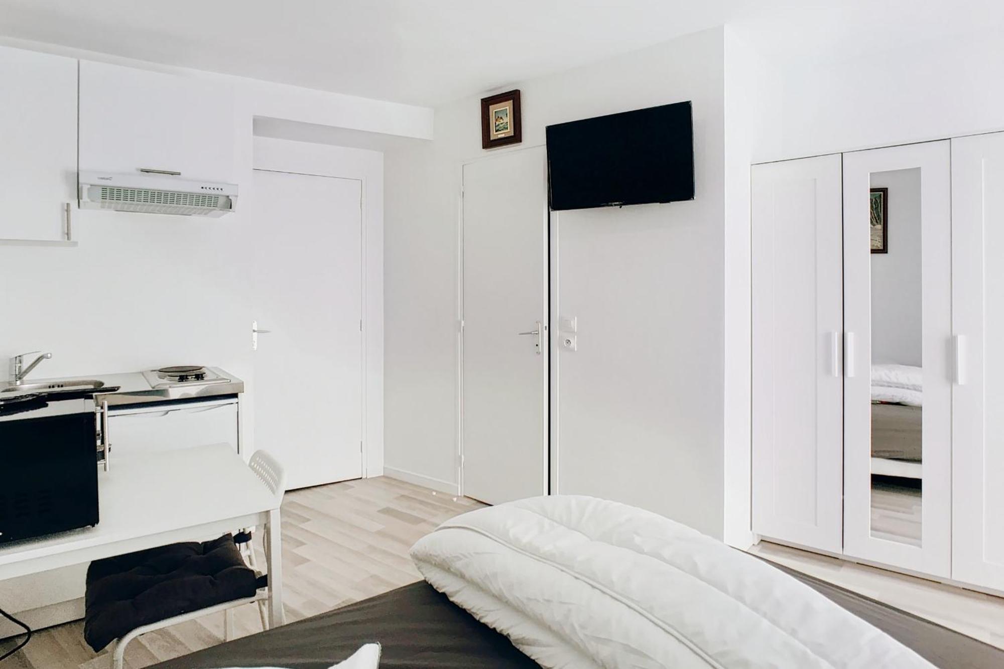 19M2 Studio With Air Conditioning In The 15Th Paris Exterior foto